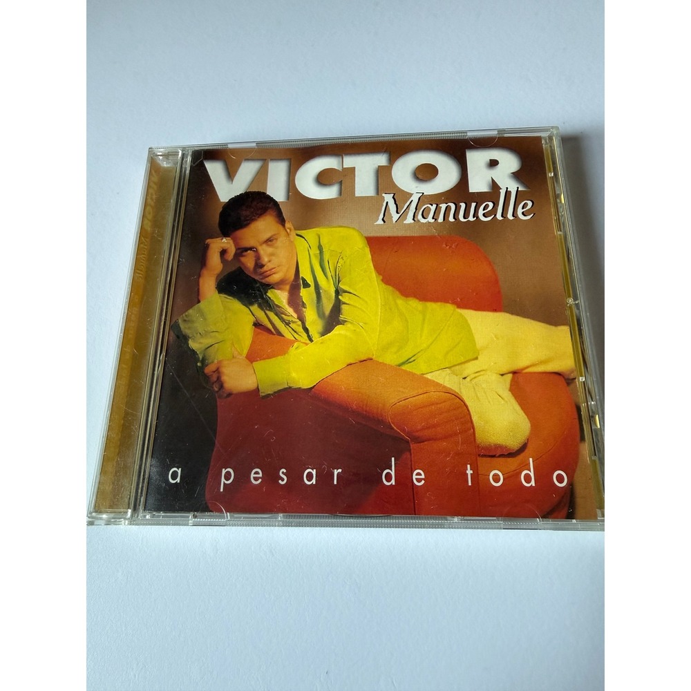 Victor Manuelle A Pesar De Todo CD 1997 Sony Tropical Salsa Latin Music